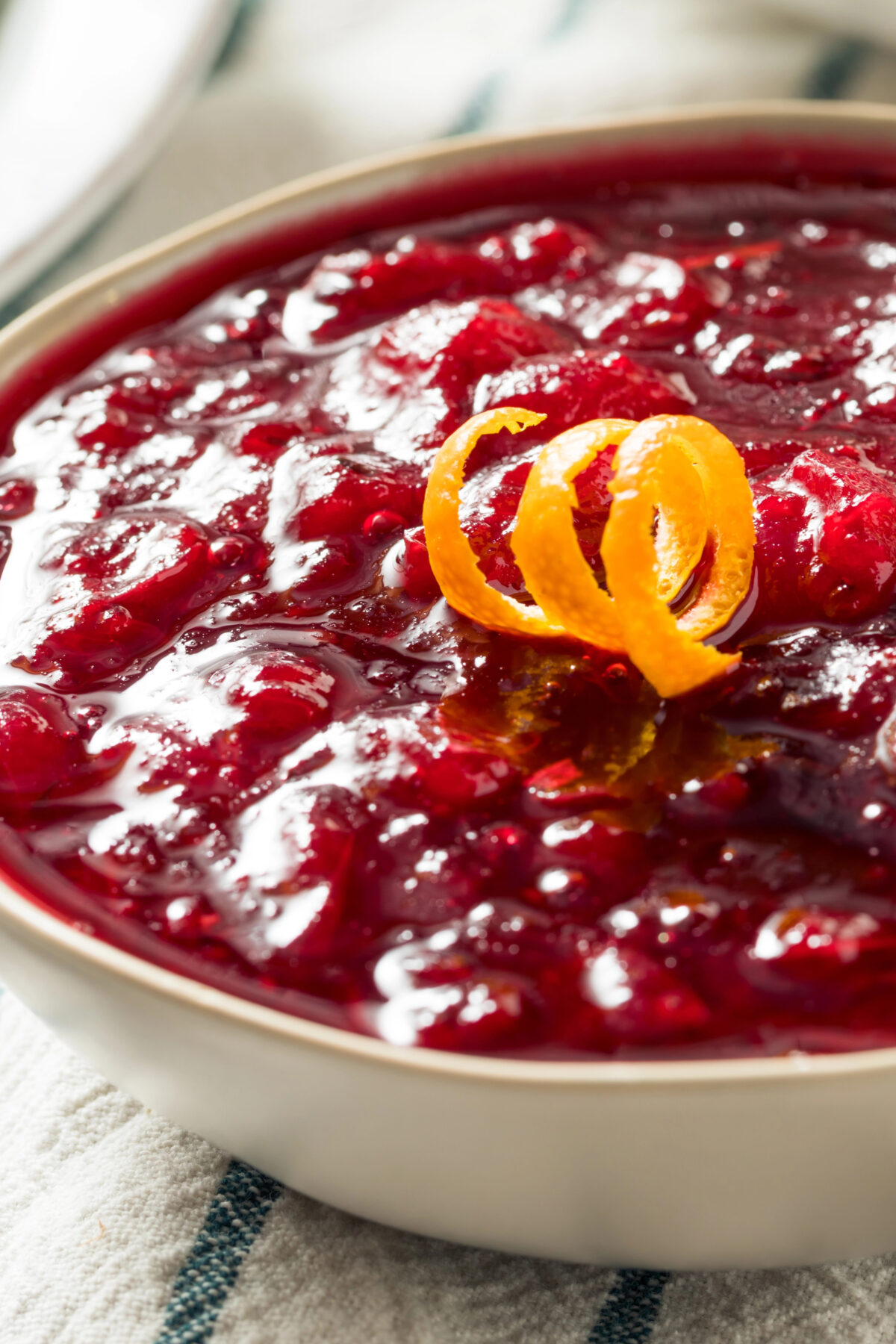 homemade cranberry sauce