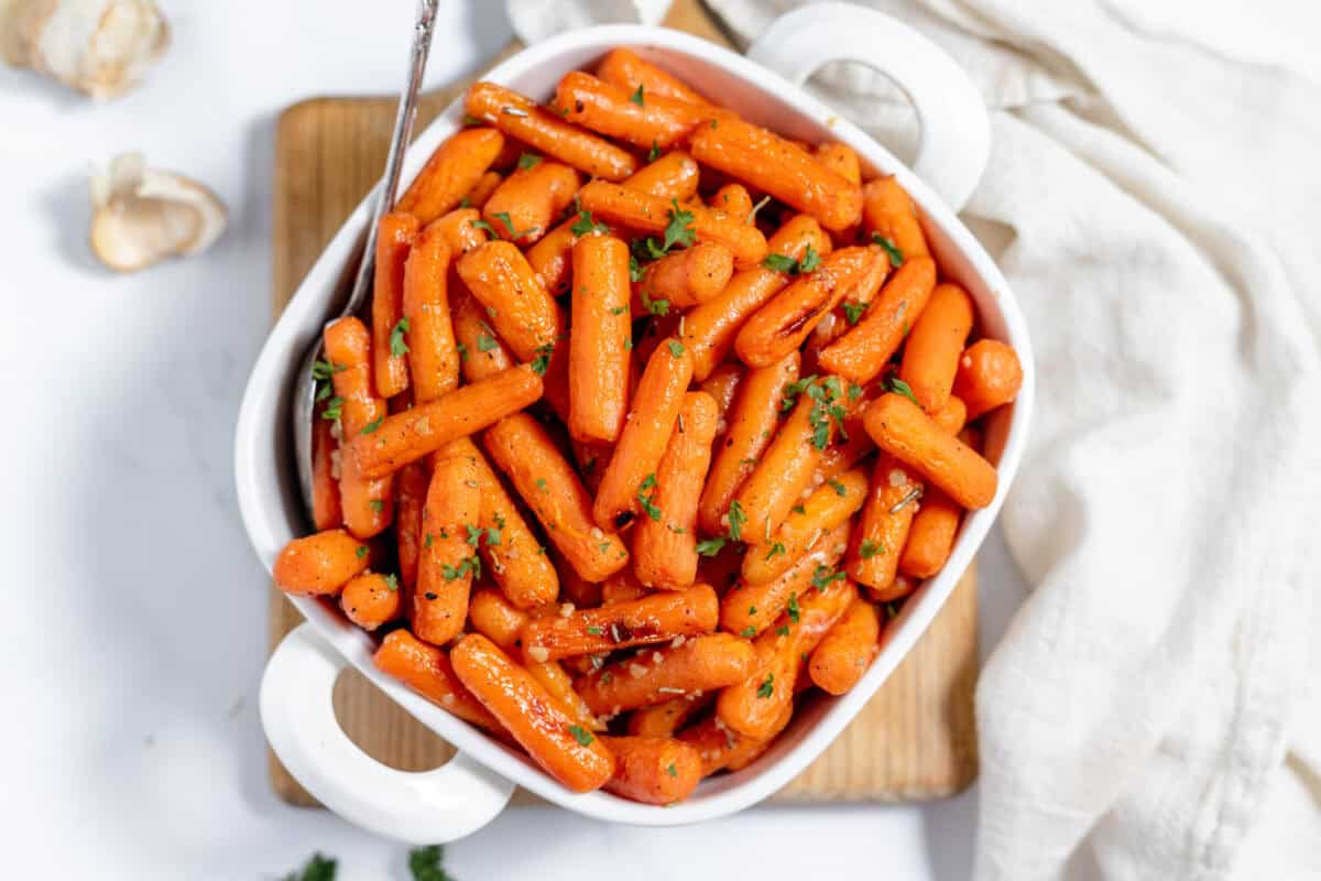 mapled glazed carrots