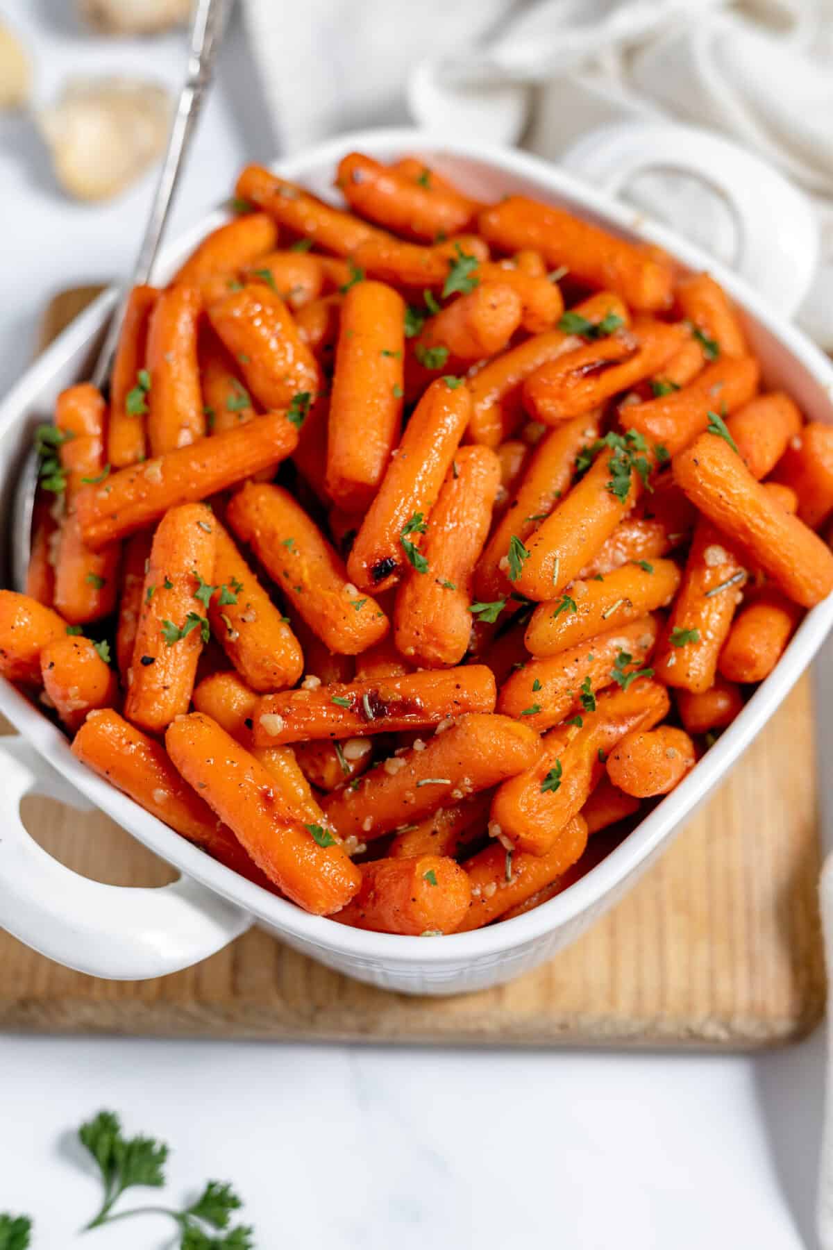 maple glazed roasted carrots