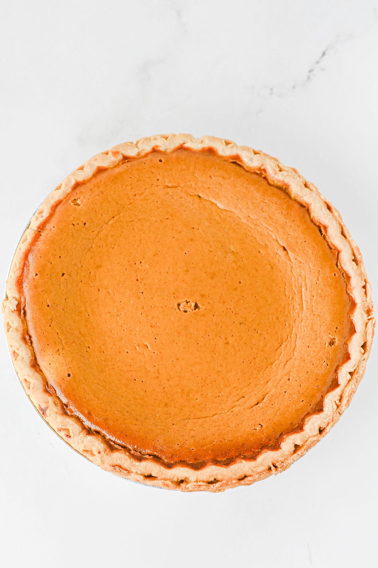 baked pumpkin cheesecake pie