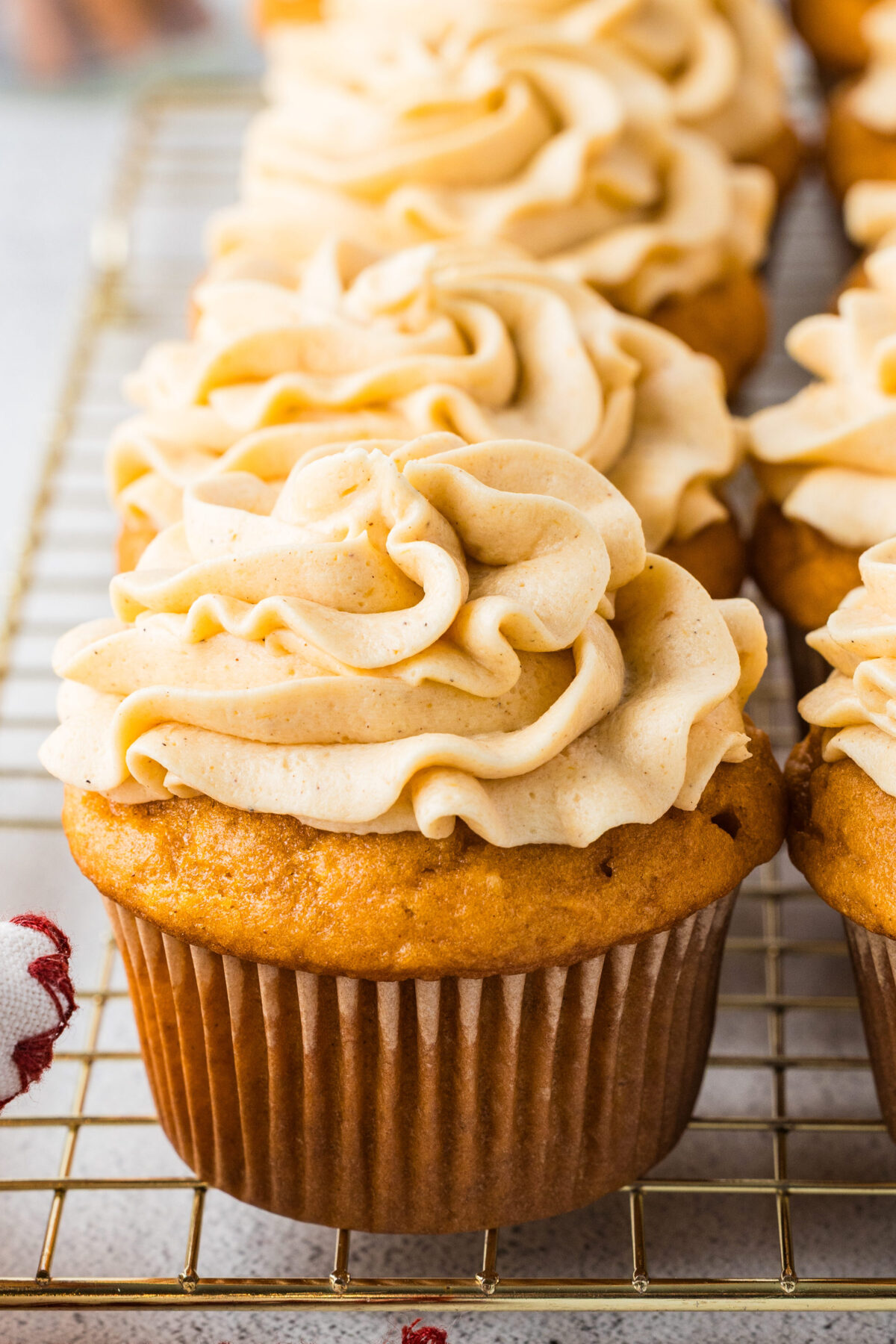 pumpkin spice cupcakes