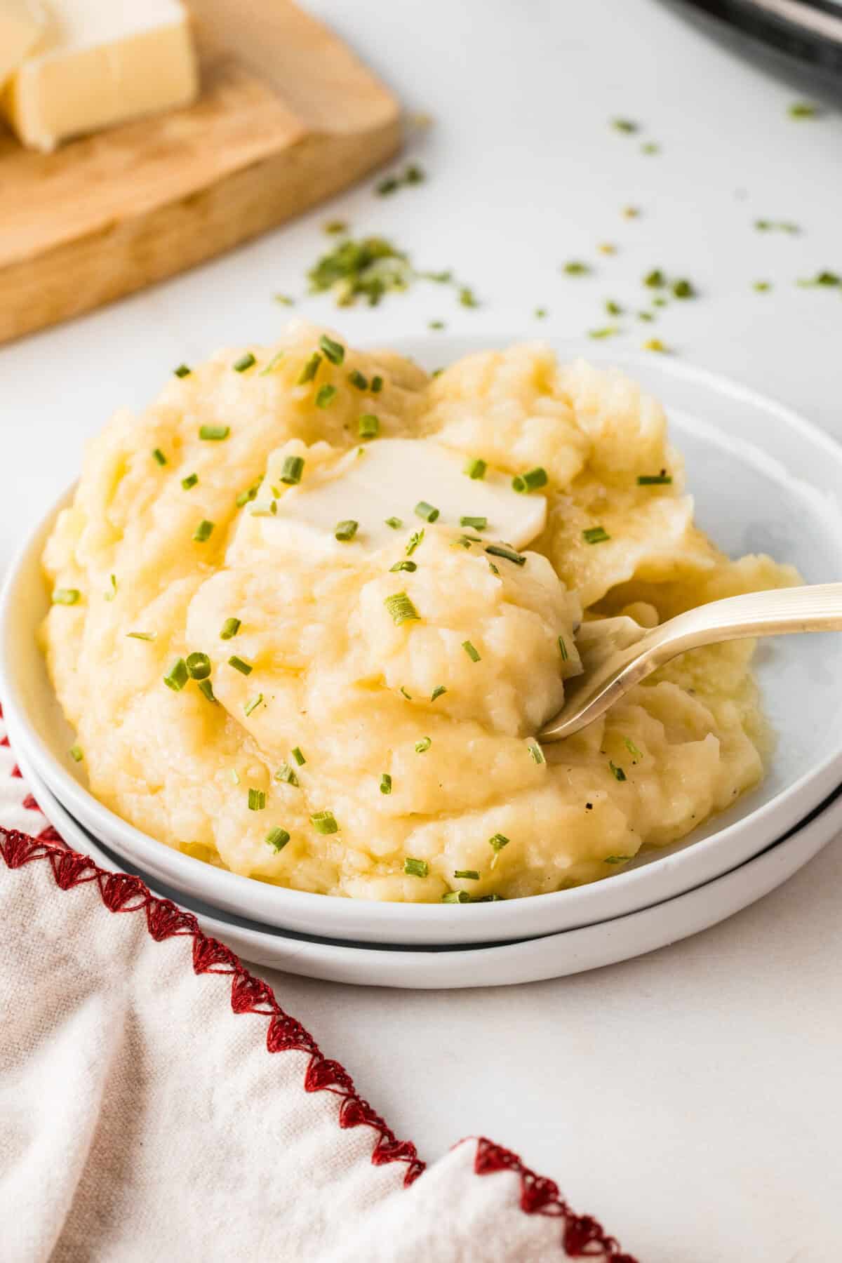 slow cooker mashed potatoes