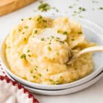 slow cooker mashed potatoes