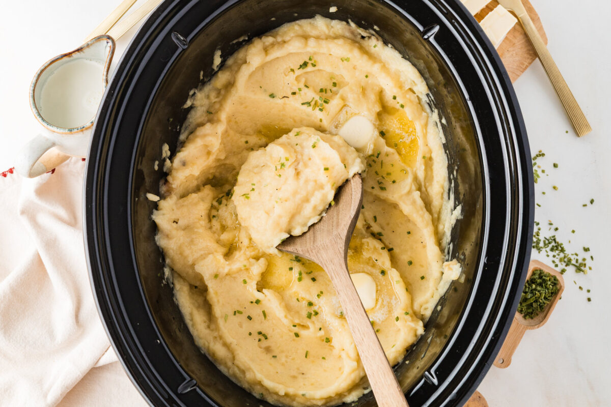 crockpot mashed potatoes