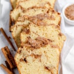 slices of snickerdoodle bread