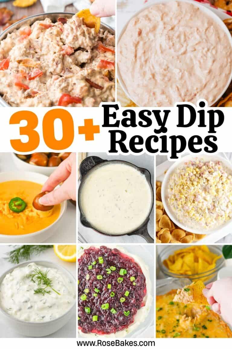 33 Easy Dip Recipes (Hot, Cold, and Sweet Dips for Every Party)