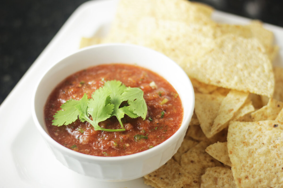 homemade salsa
