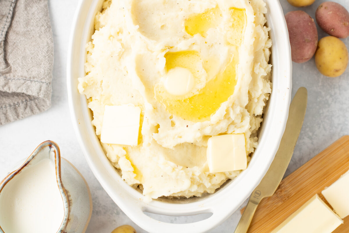 instant pot mashed potatoes with butter