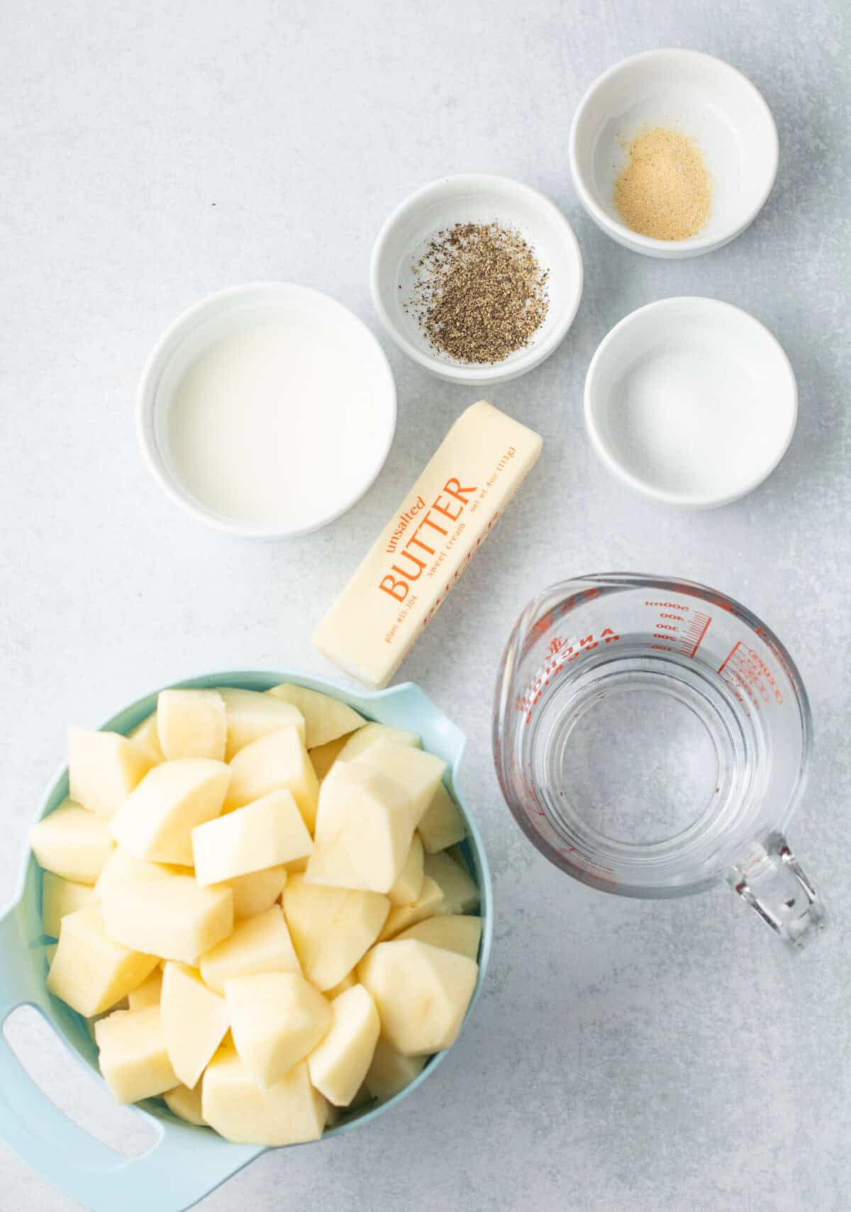 ingredients for instant pot mashed potatoes