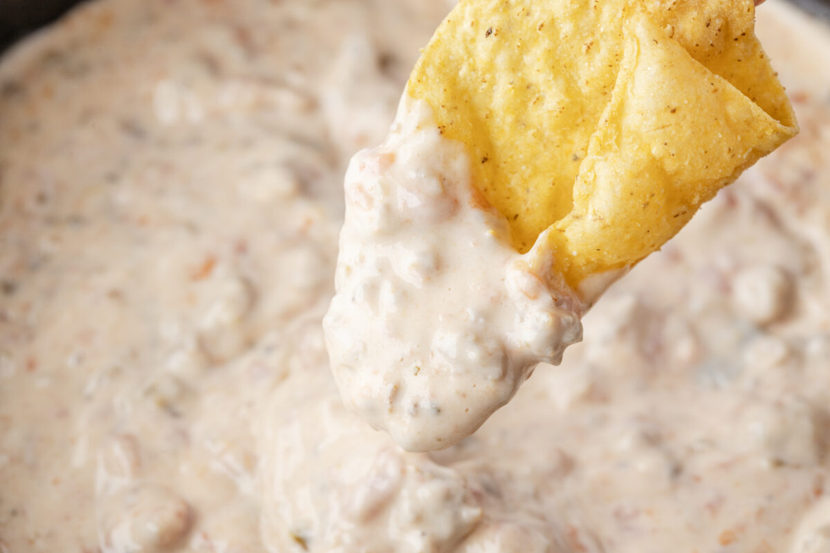 rotel sausage dip