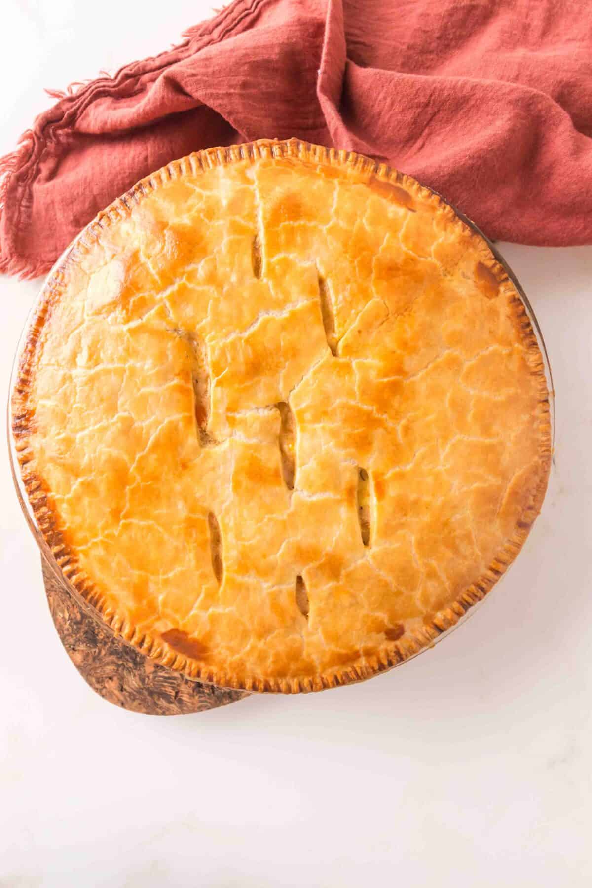 baked turkey pot pie